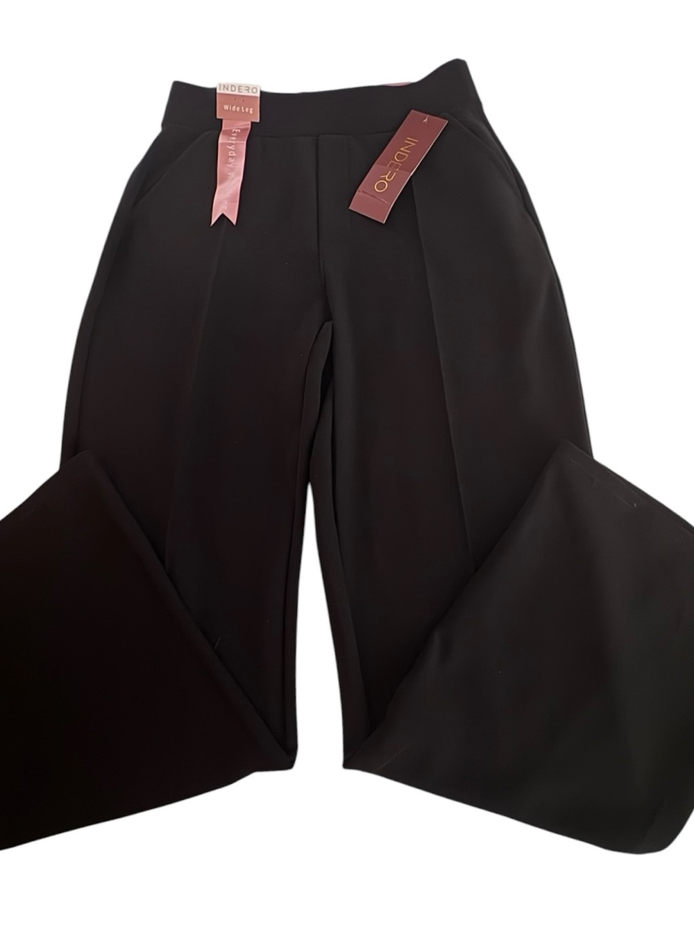 Indero Wide Leg Women’s Pants — Black